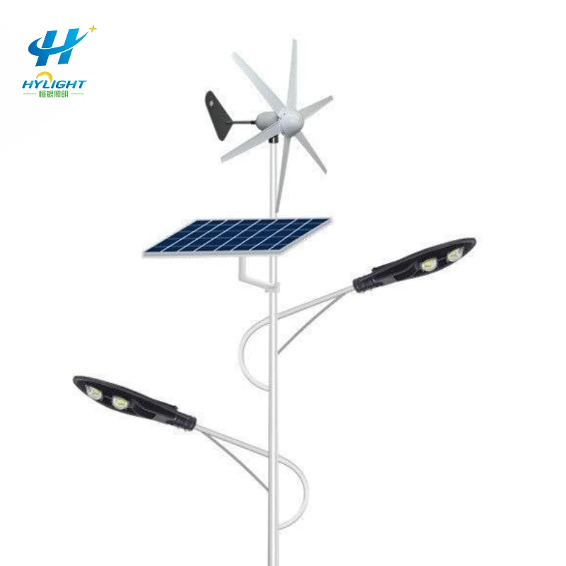 Mayorista Farola solar híbrida con turbina eólica