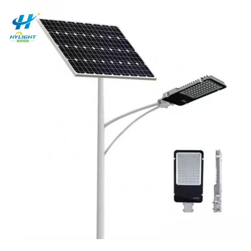 Farola solar LED para exteriores IP65 con litio Battery