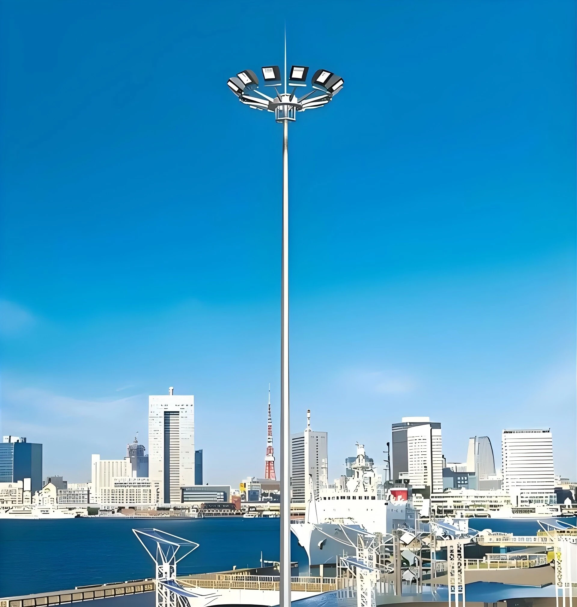 Mástil alto LED