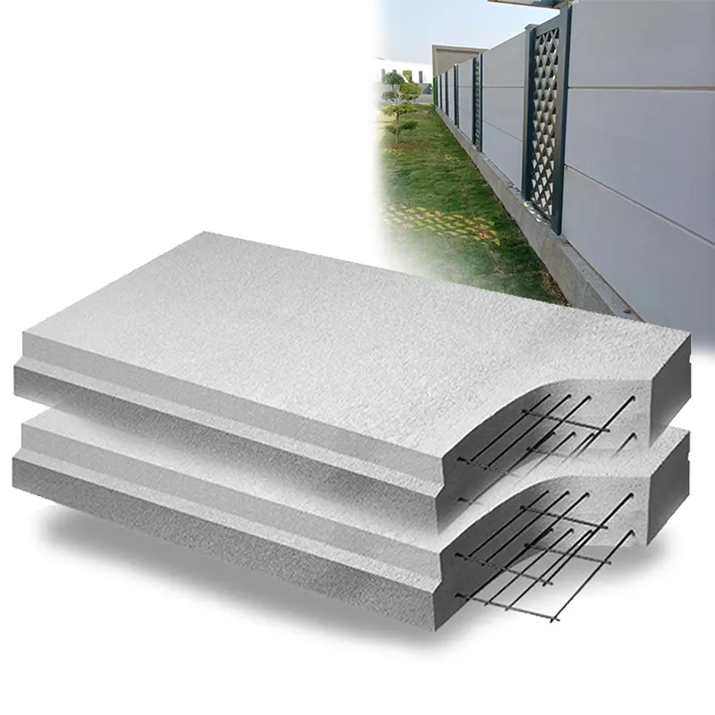 Lightweight modern design ALC wall panels for prefabricated and prefabricated buildings