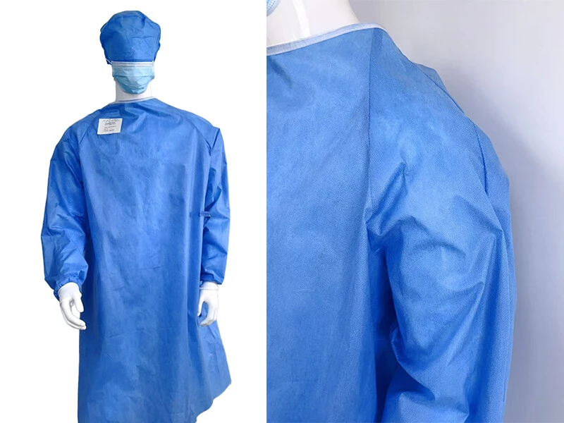 Standard Raglan Sleeve Surgical Gown, Sterile 