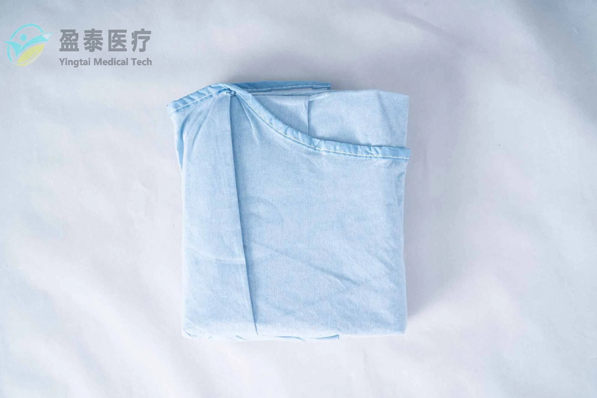 68g Wood Pulp Spunlace Standard Surgical Gown, Sterile 