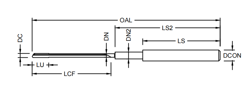 Твердосплавное ружейное сверло