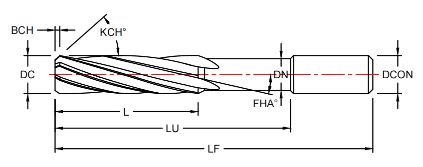 Ремер с левой резкой и правой спиралью