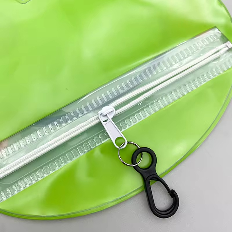 Customized Cute EVA Zipper Storage Bag for Baby Recycled Materials with Hooks for Convenient Walking Pouch Packaging