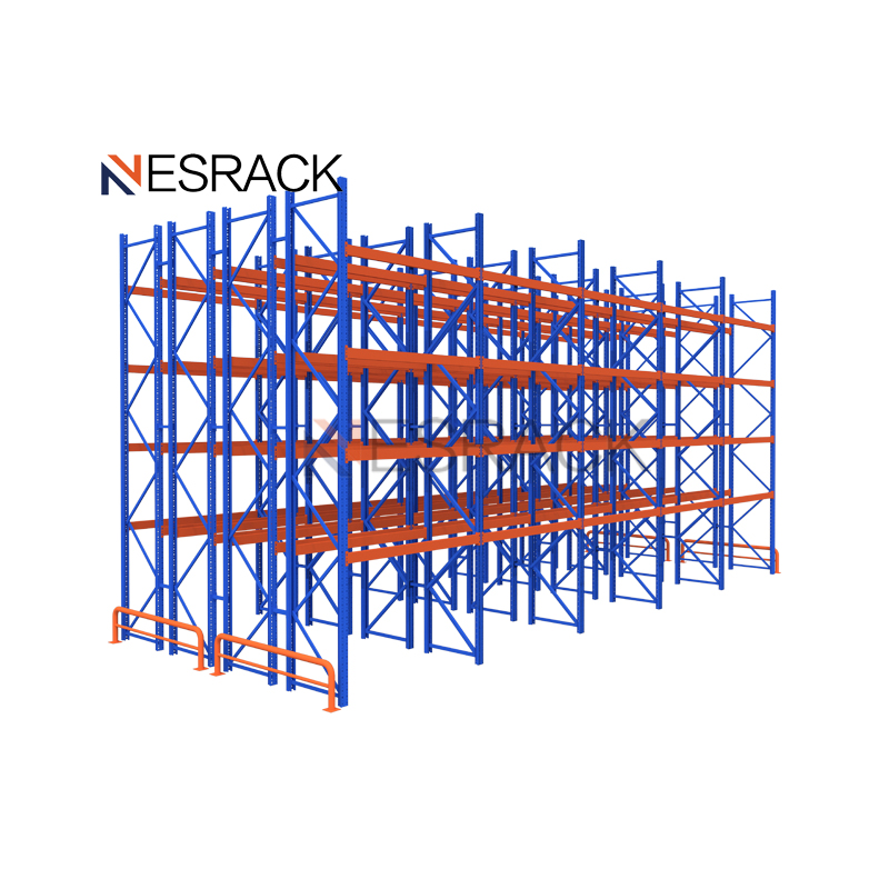 Двойной глубокий паллетный стеллаж Двойной глубокий паллетный стеллаж