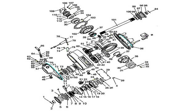 Middle axle drive accessories