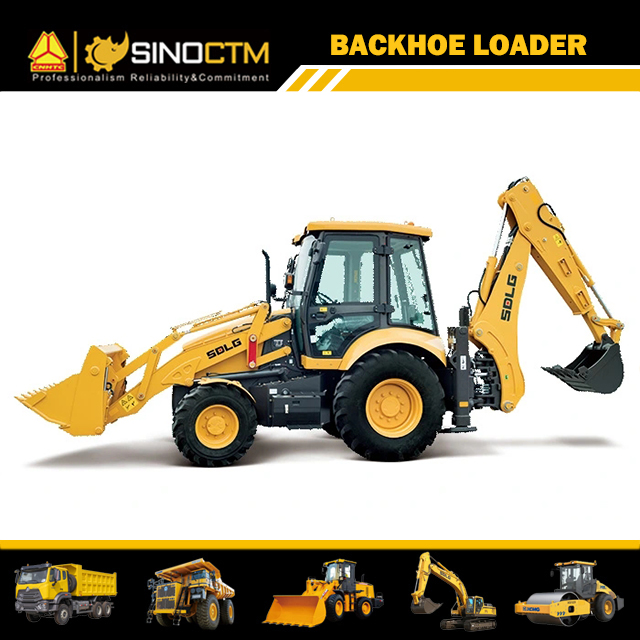 SDLG B877 Backhoe Loader