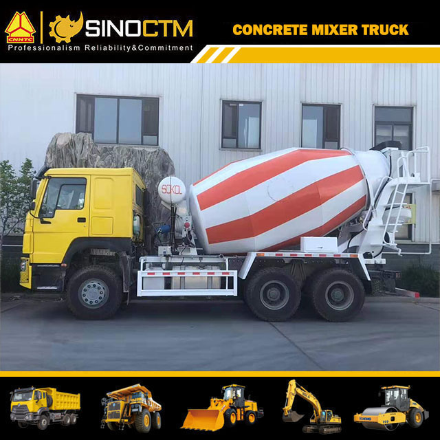 SINOTRUK HOWO 6X4 Concrete Mixer Truck 10CBM
