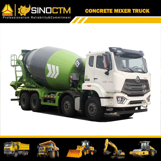 SINOTRUK HOHAN 8X4 Concrete Mixer Truck 12CBM