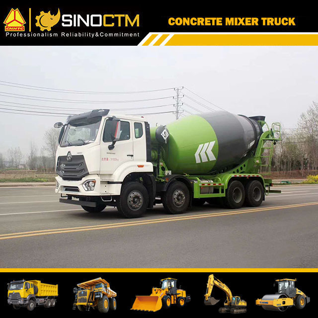 SINOTRUK HOHAN 8X4 Concrete Mixer Truck 12CBM