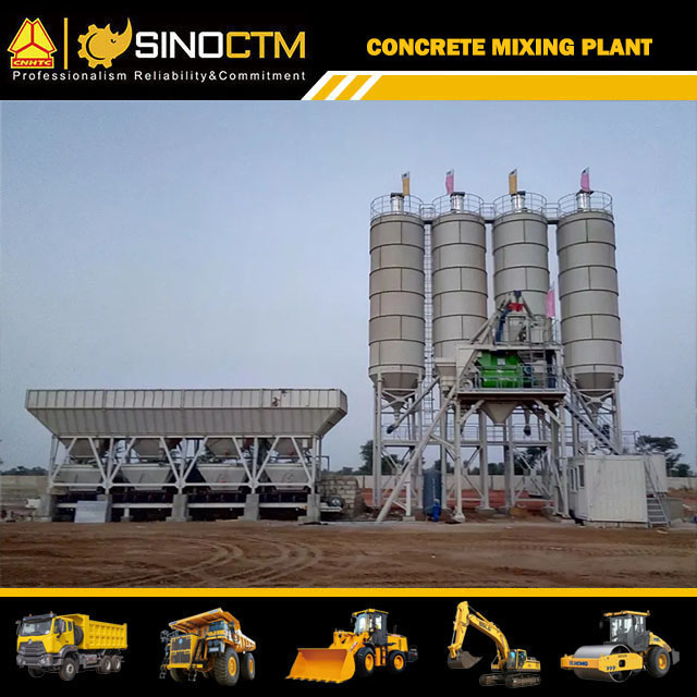 HZS35 Concrete mixing plant 35 m³/h