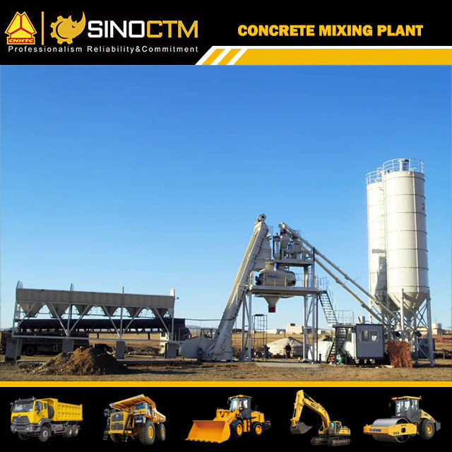 HZS35 Concrete mixing plant 35 m³/h