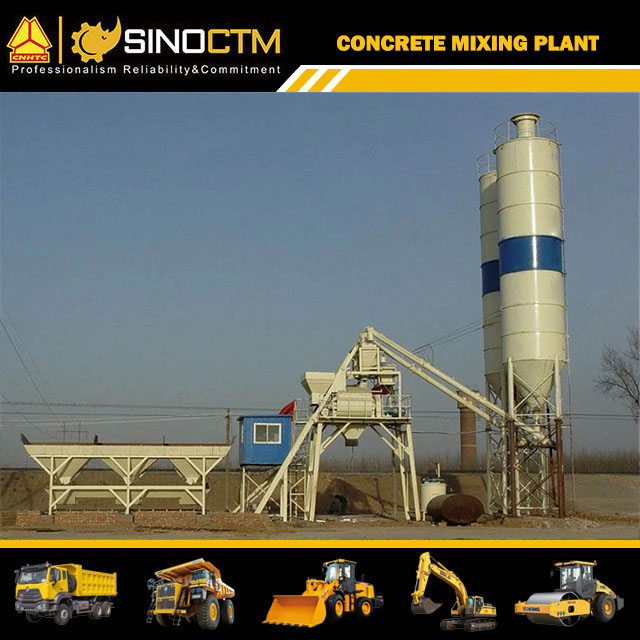 HZS50 Concrete mixing plant 50 m³/h