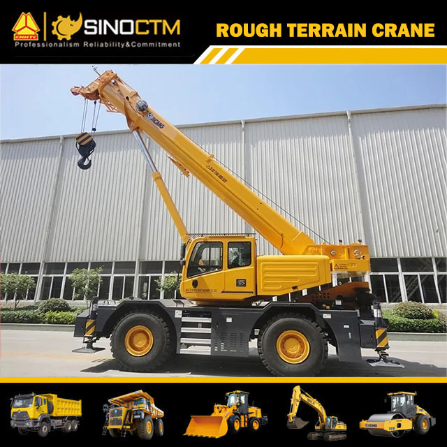RT25 Rough Terrain Crane 25T