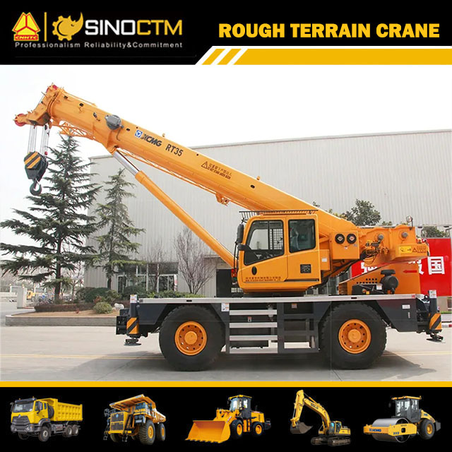 RT35 Rough Terrain Crane 35T