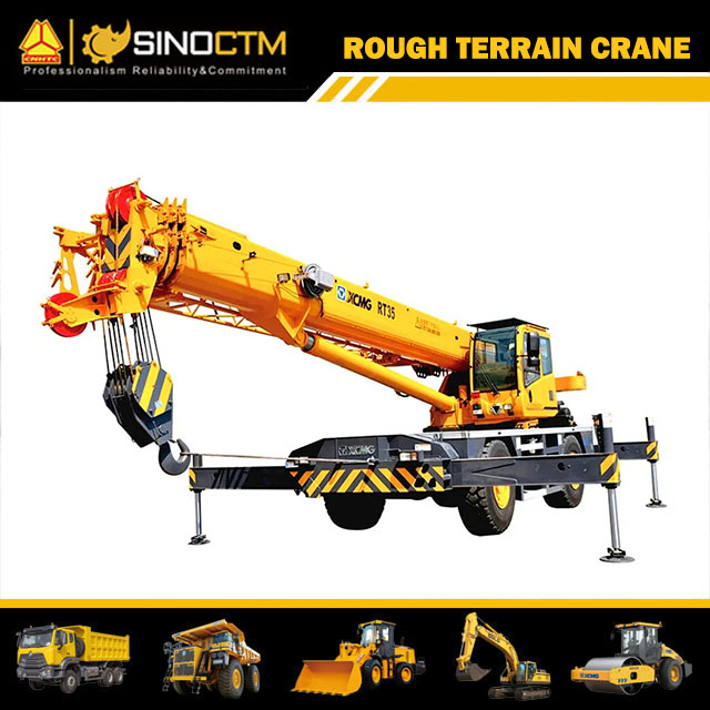 RT35 Rough Terrain Crane 35T