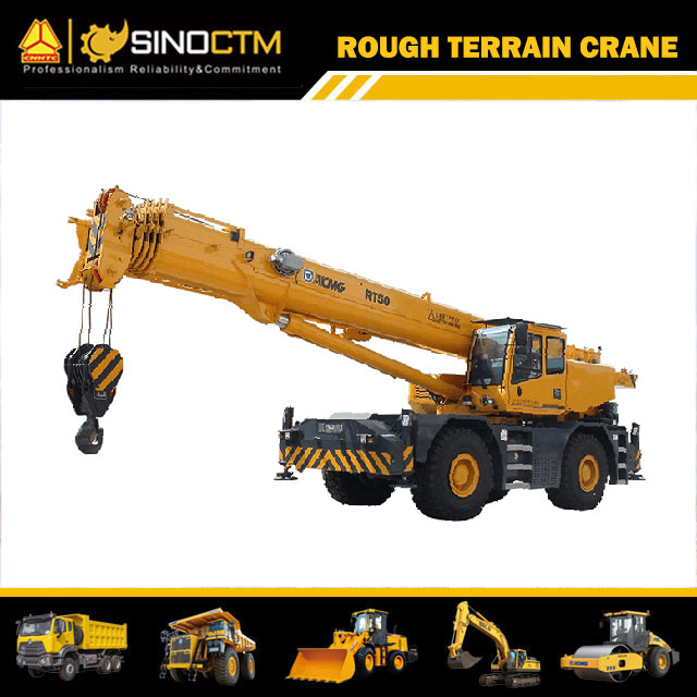 RT50 Rough Terrain Crane 50T