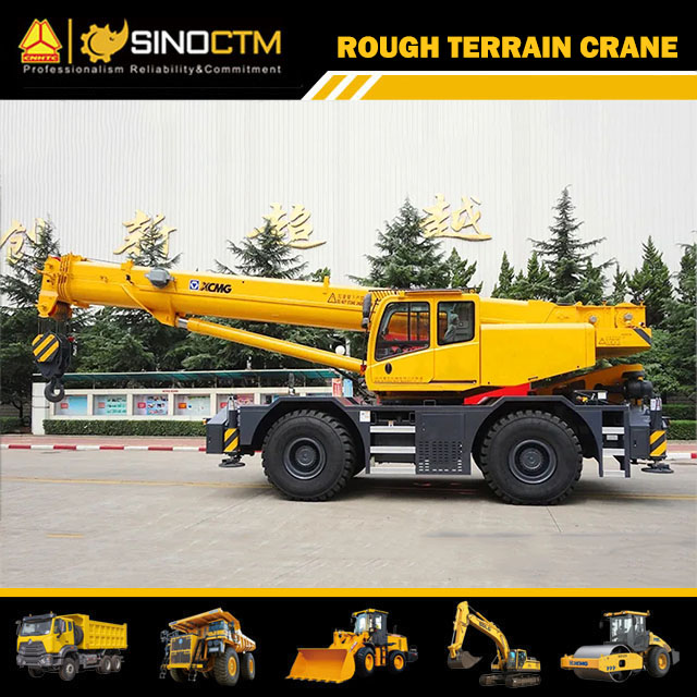 RT50 Rough Terrain Crane 50T