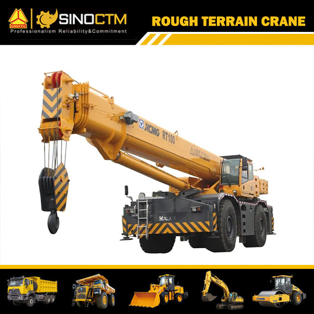 RT100 Rough Terrain Crane 100T