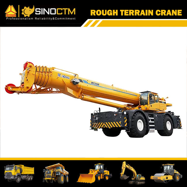 RT150 Rough Terrain Crane 150T