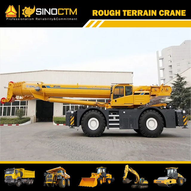 RT150 Rough Terrain Crane 150T
