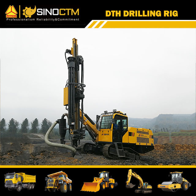 JK610 Crawler Mounted Blasting Borehole Drilling Rig