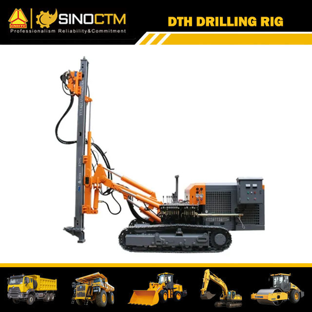 CL351 Crawler Mounted Pneumatic Drilling Rig
