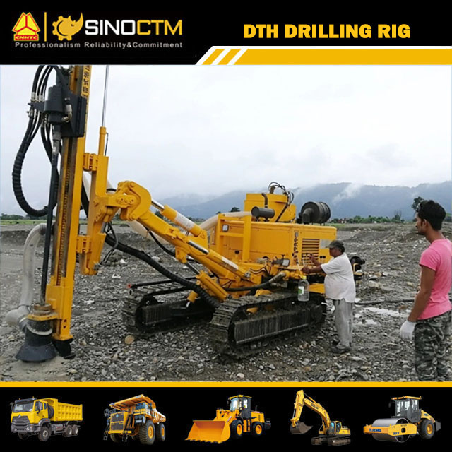 Jk810 All in One DTH Drilling Rig
