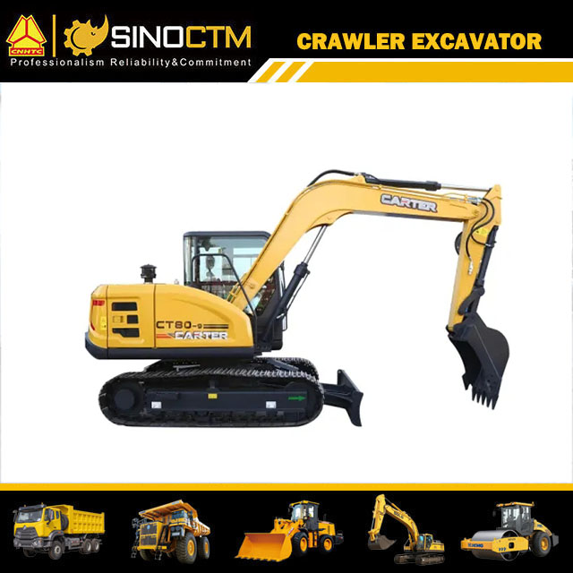 CARTER CT80-9 Mini Excavator 8T