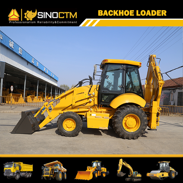 SAM388 Backhoe Loader