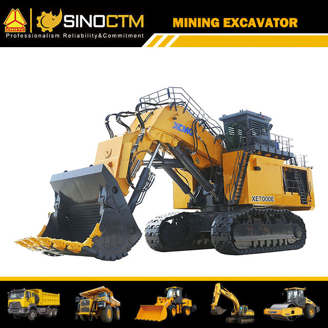 XCMG XE7000E Mining Excavator 66T