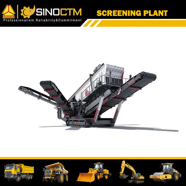 Track-mounted Mobile Screening Plant 100-350t/h