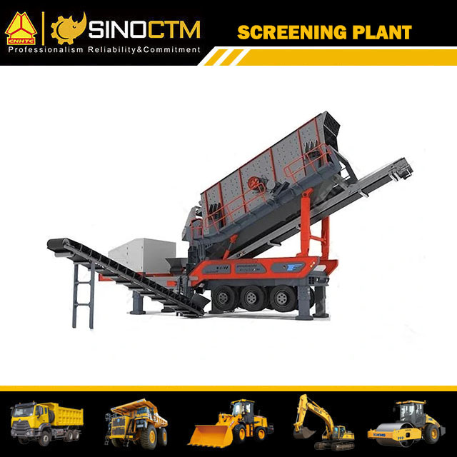 Track-mounted Mobile Screening Plant 100-350t/h