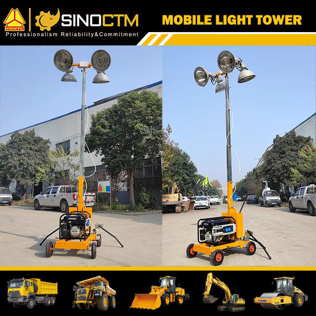 MOBILE LIGHT TOWER SMLV400B 400w*4