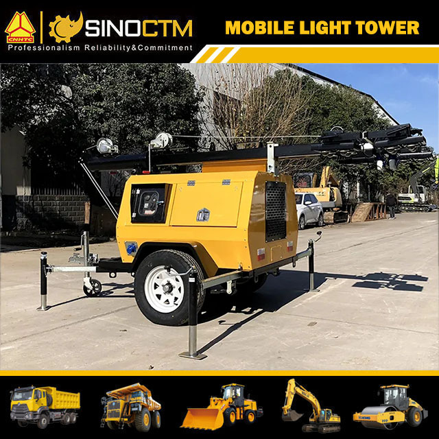 MOBILE LIGHT TOWER 4TN4000 9m 1000w*4