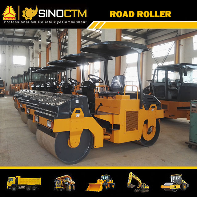 DOUBLE DRUM VIBRATORY ROLLER ,Operating Weight:3000kg