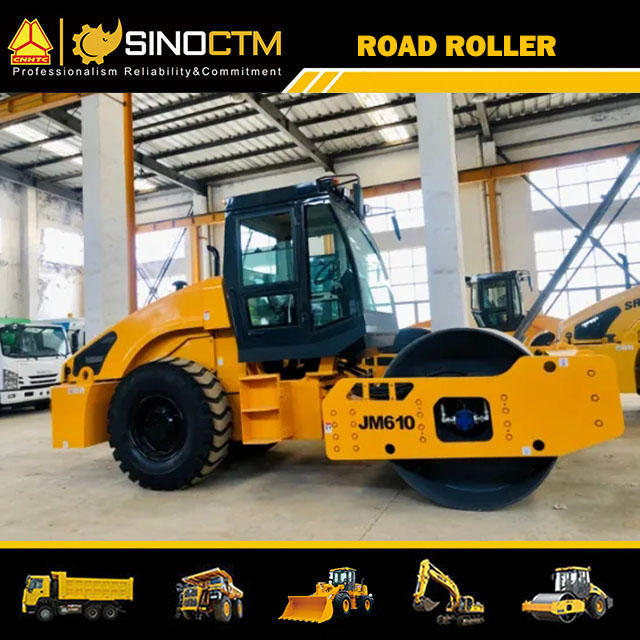SINGLE DRUM VIBRATORY ROLLER,Operating Weight:10000kg