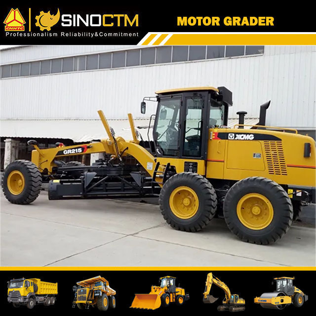 New Product XCMG 215HP Gr215 Motor Grader