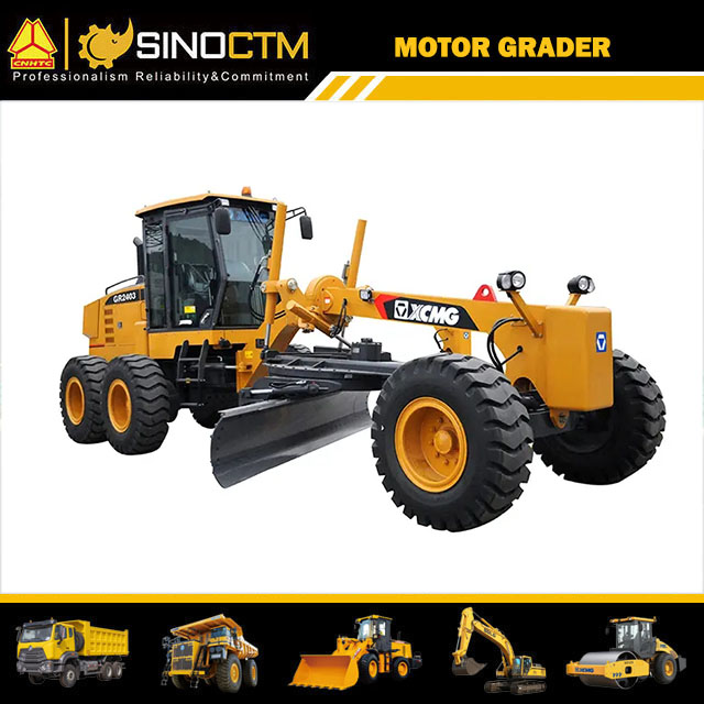 240HP Motor Grader Gr2403 17t Road Graders