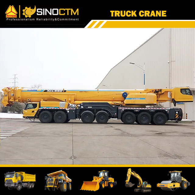 XCMG Official XCA550 all terrain crane 550 ton mobile crane price for sale
