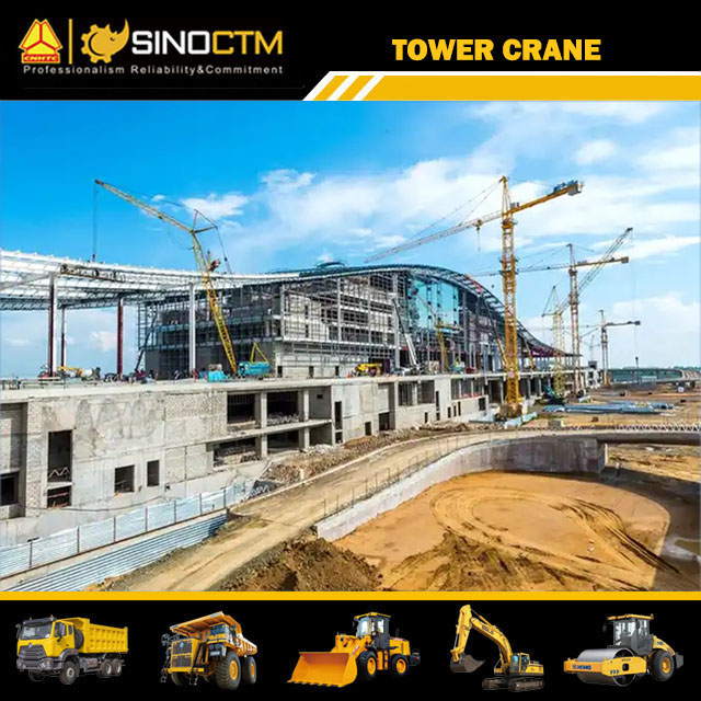 Hammerhead Tower Crane 10T
