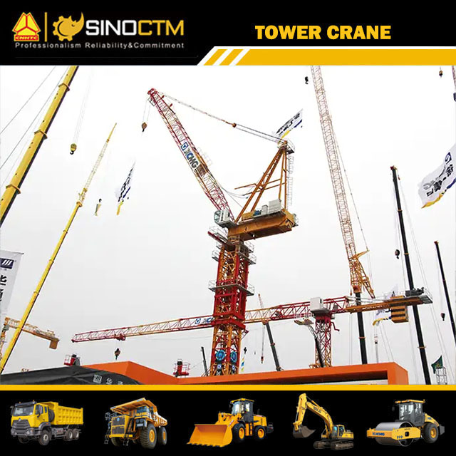 Luffing Tower Crane 8T
