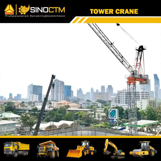 Luffing Tower Crane 12T