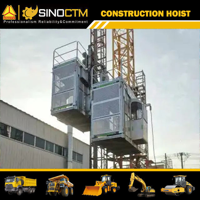 450m Sc200/200ms1 Double Cage Construction Lift Elevator Price