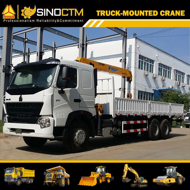 XCMG Official 5 Tons Telescopic Boom Truck Mounted Crane Sq5sk2q for Sale