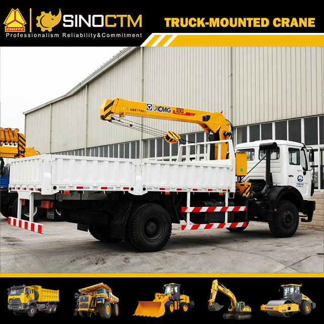 XCMG Official 5 Tons Telescopic Boom Truck Mounted Crane Sq5sk2q for Sale