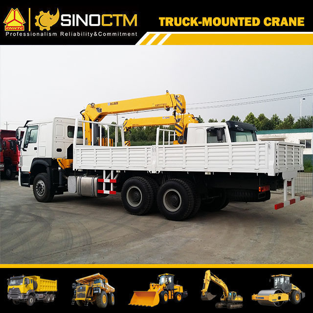 XCMG Telescoping Boom Crane SQ6.3SK3Q Truck Mounted Crane 6 ton for sale