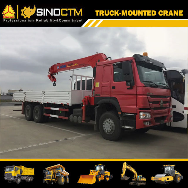 XCMG 12 ton New Telescopic Boom Truck Mounted Crane SQ12SK3Q for sale