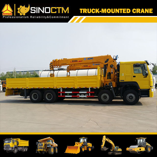 XCMG Official Sq14sk4q Crane Truck 14 Ton Telescopic Boom Truck Mounted Crane Price